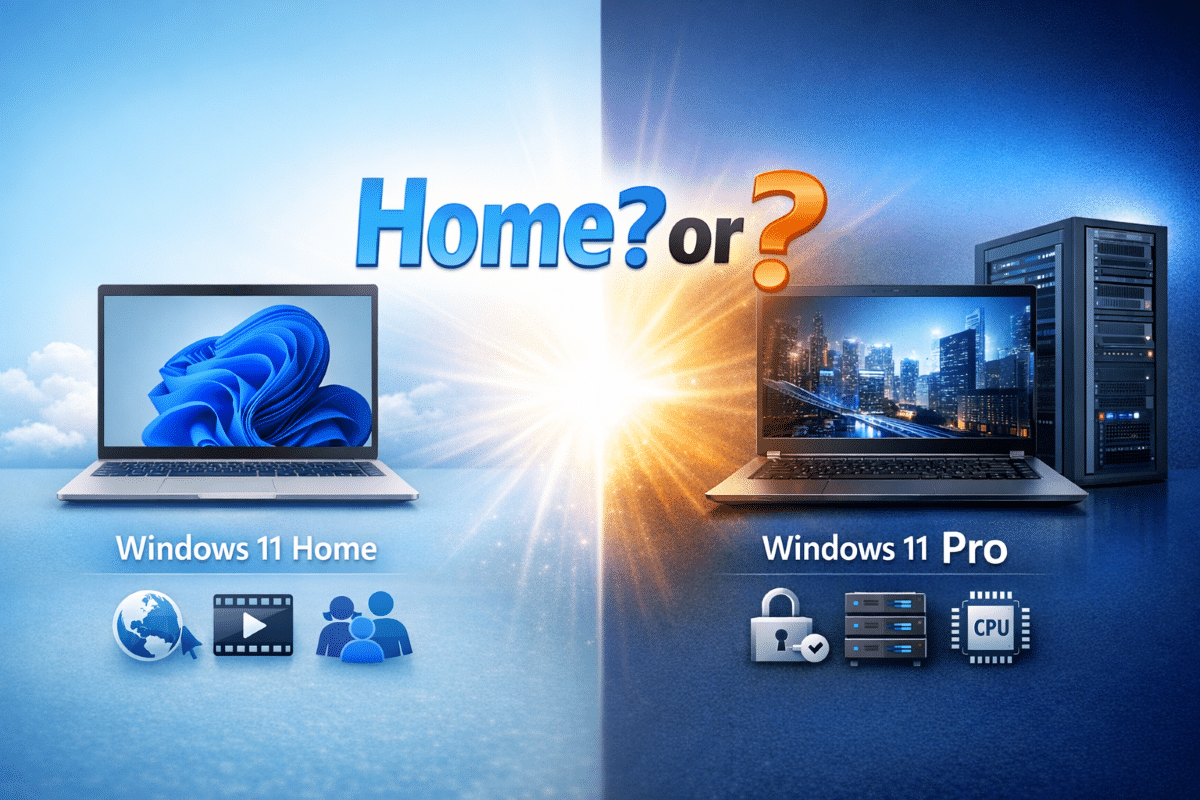 💻【Windows11 HomeとProの違いを解説】性能・機能比較とおすすめの選び方｜ビーバーパソコン（川西市）